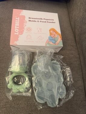 Baby Teething mold frozen Food and teething set